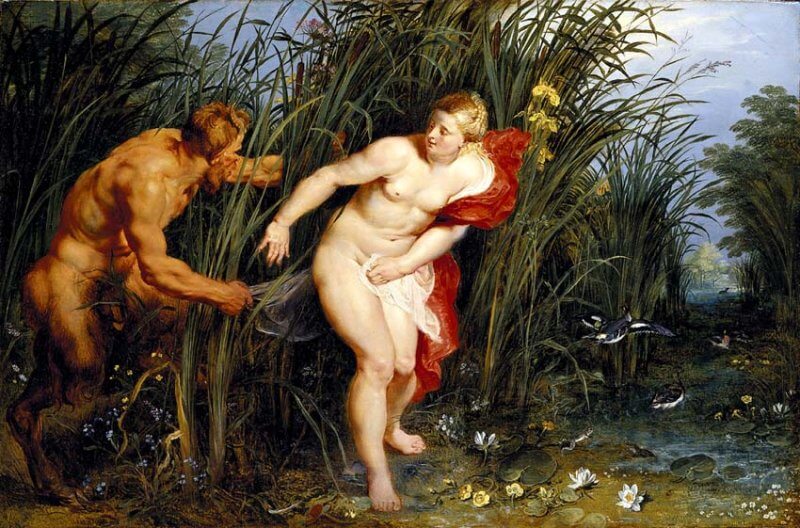 "Pan i Syrinx" - Peter Paul Rubens