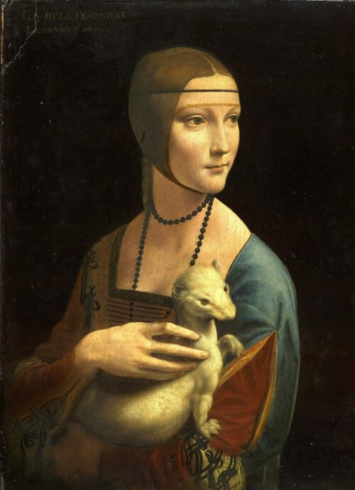 "Dama z Gronostajem" - Leonardo da Vinci