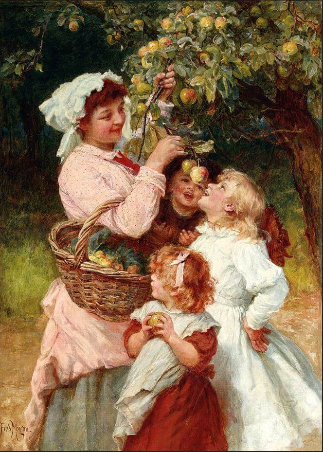 przy jabłoni przy jabłoni